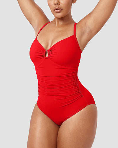 Sienna | Formande baddräkt med elegant cut-out – För en självsäker sommarlook