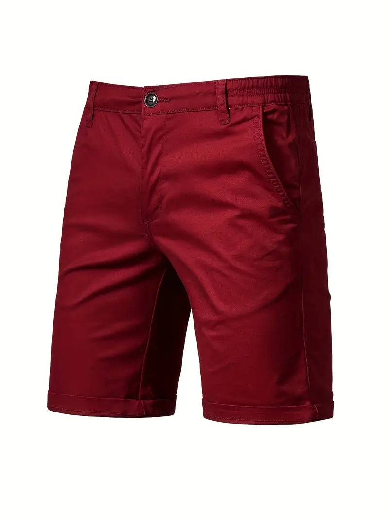 Carl | Lätt Bomullsshorts med Fickor