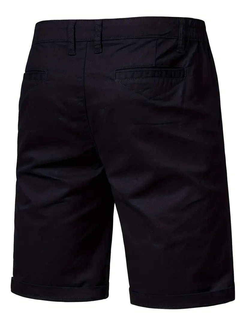 Carl | Lätt Bomullsshorts med Fickor