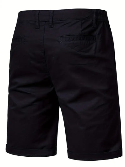 Carl | Lätt Bomullsshorts med Fickor