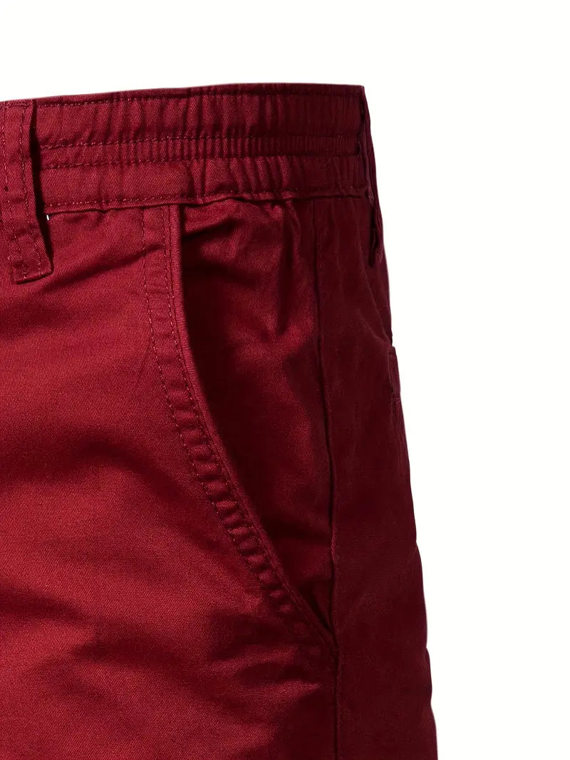Carl | Lätt Bomullsshorts med Fickor