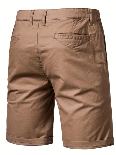 Carl | Lätt Bomullsshorts med Fickor