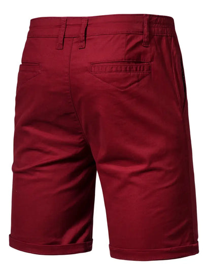 Carl | Lätt Bomullsshorts med Fickor