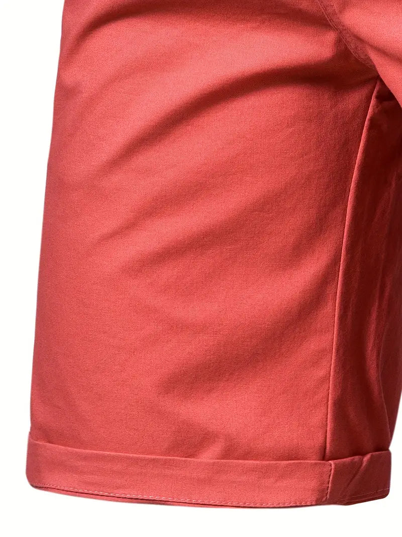 Carl | Lätt Bomullsshorts med Fickor