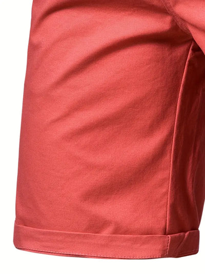 Carl | Lätt Bomullsshorts med Fickor