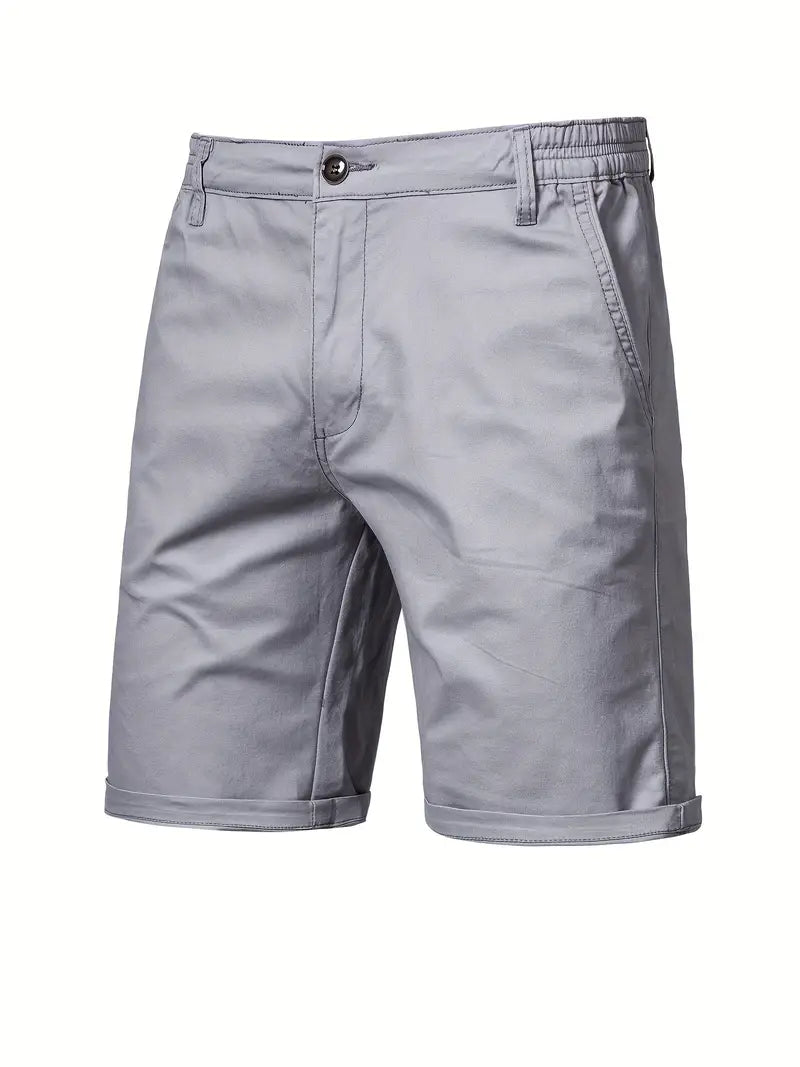 Carl | Lätt Bomullsshorts med Fickor