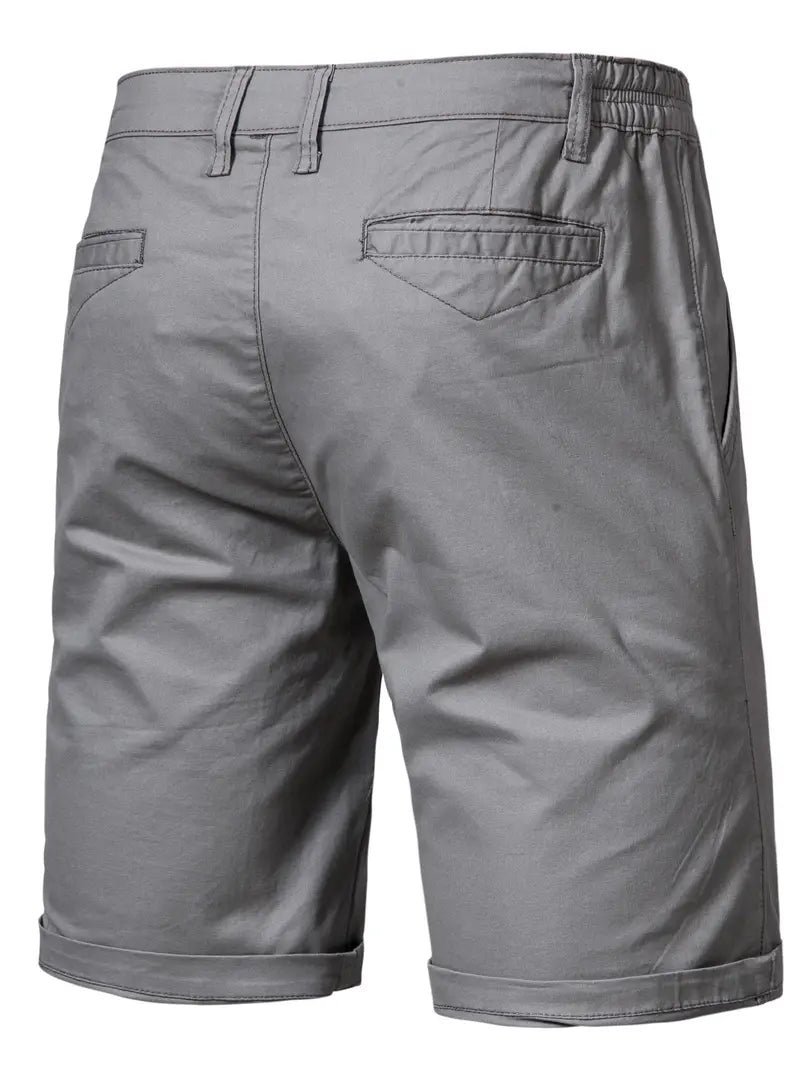 Carl | Lätt Bomullsshorts med Fickor