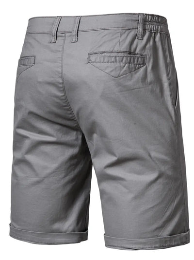Carl | Lätt Bomullsshorts med Fickor
