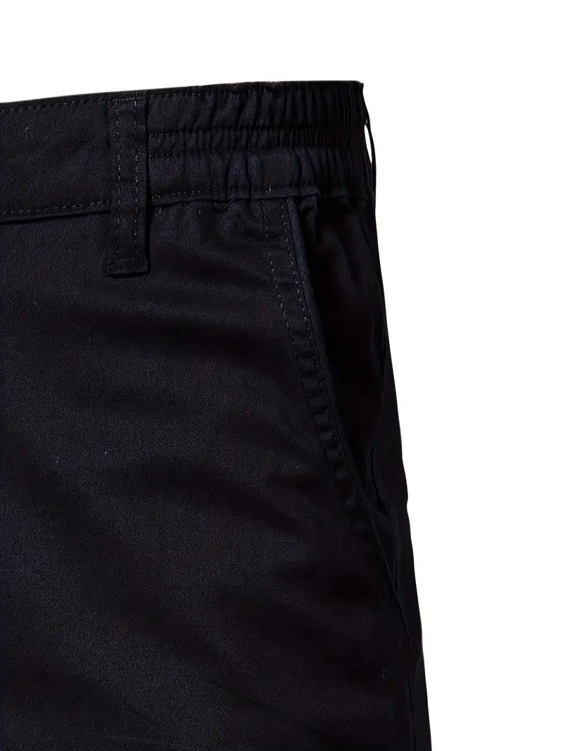 Carl | Lätt Bomullsshorts med Fickor