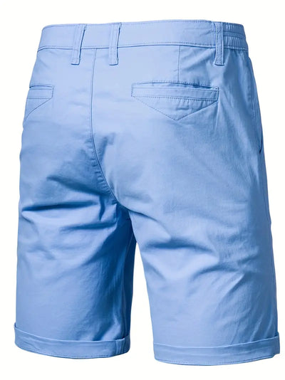 Carl | Lätt Bomullsshorts med Fickor