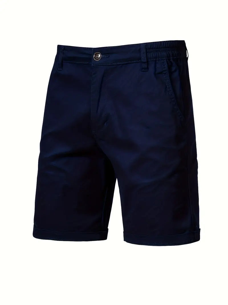 Carl | Lätt Bomullsshorts med Fickor