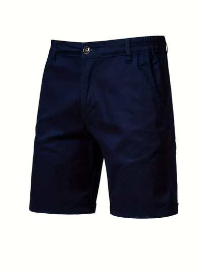 Carl | Lätt Bomullsshorts med Fickor