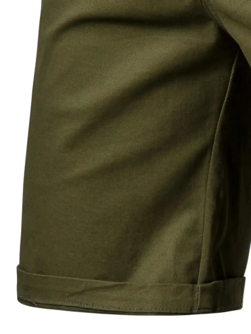Carl | Lätt Bomullsshorts med Fickor