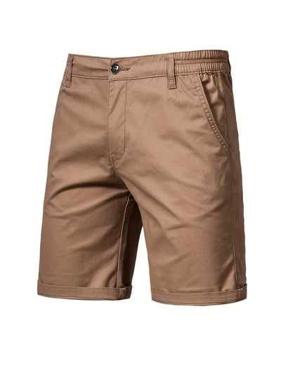 Carl | Lätt Bomullsshorts med Fickor