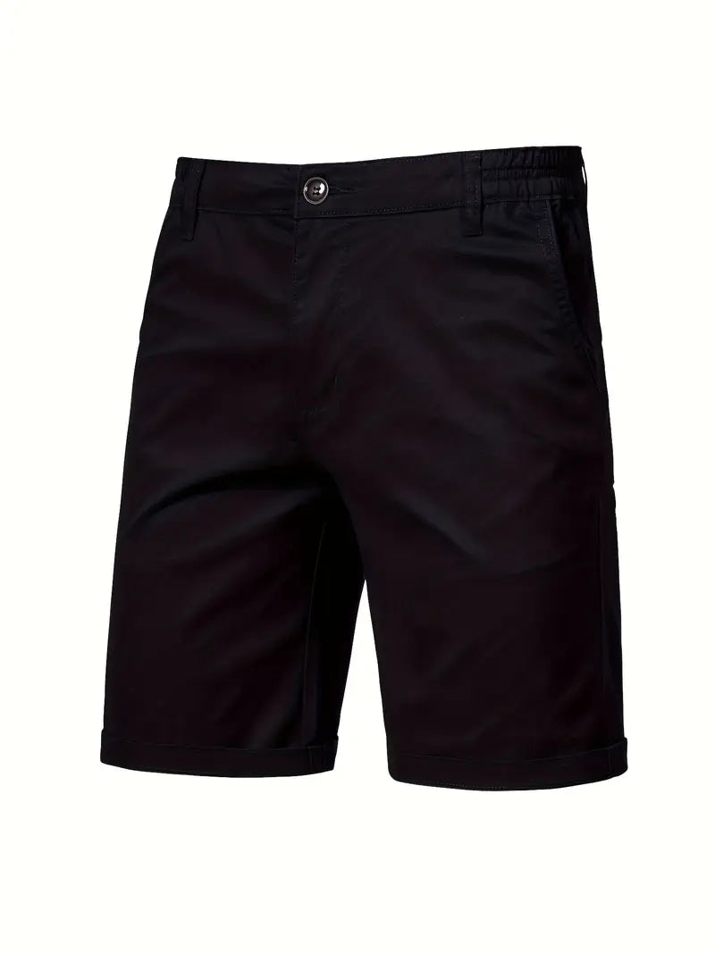 Carl | Lätt Bomullsshorts med Fickor