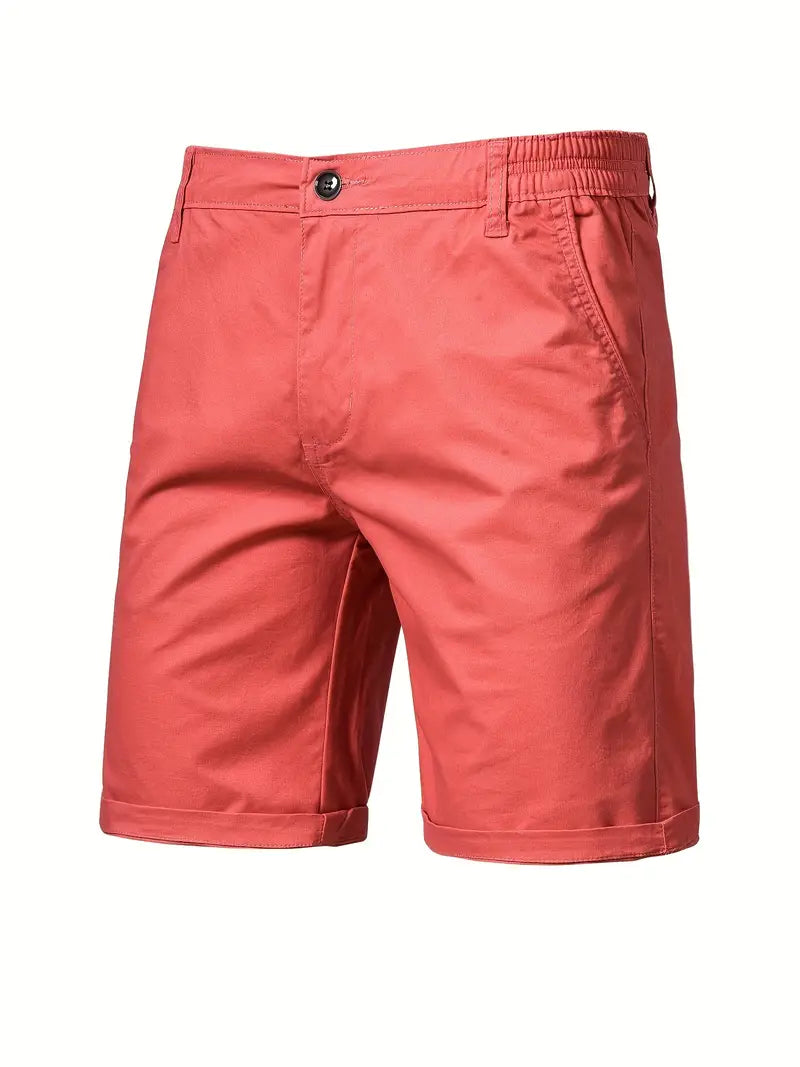 Carl | Lätt Bomullsshorts med Fickor