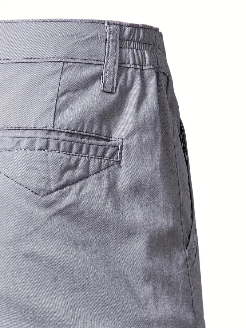 Carl | Lätt Bomullsshorts med Fickor