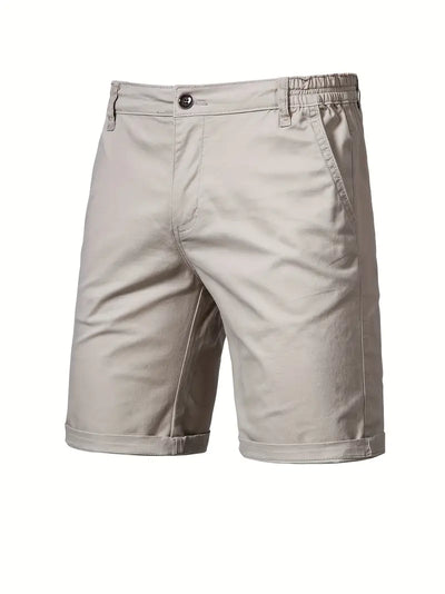 Carl | Lätt Bomullsshorts med Fickor