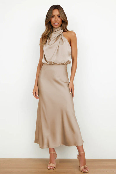 Olivia | Elegant Lång Klänning