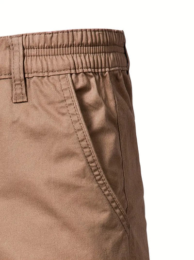 Carl | Lätt Bomullsshorts med Fickor