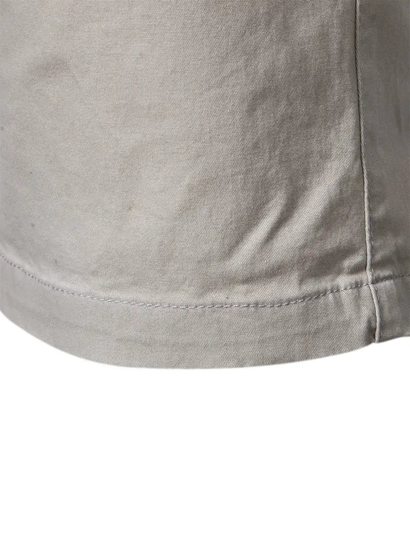 Carl | Lätt Bomullsshorts med Fickor