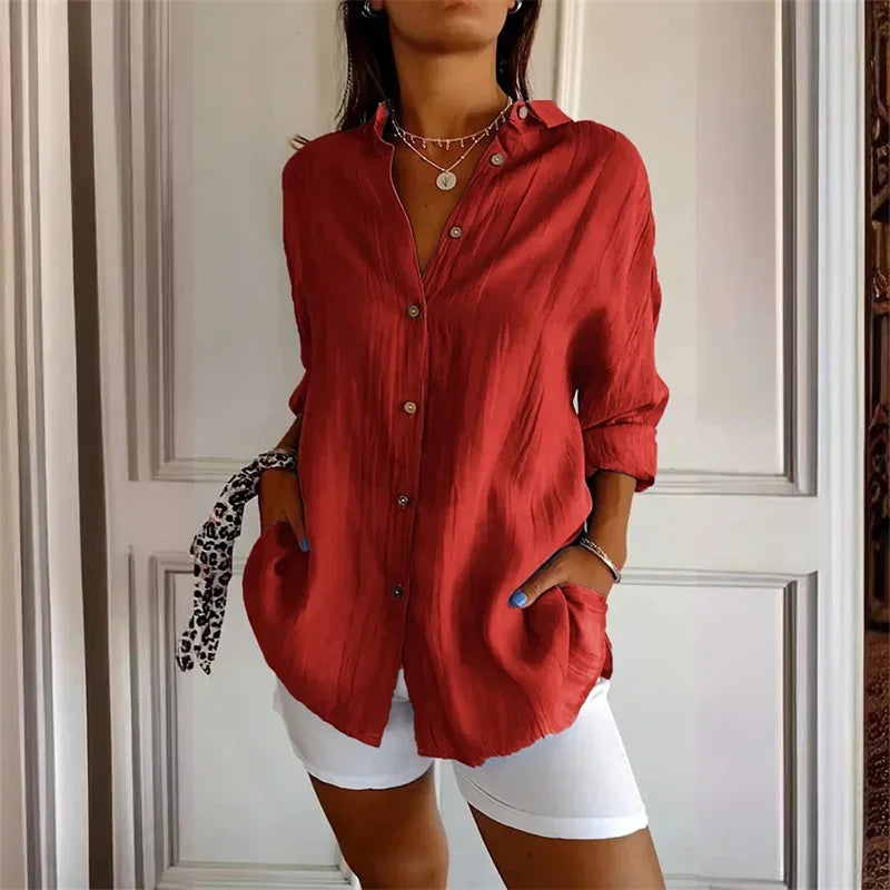 Hedda | Luftig Oversized Blus