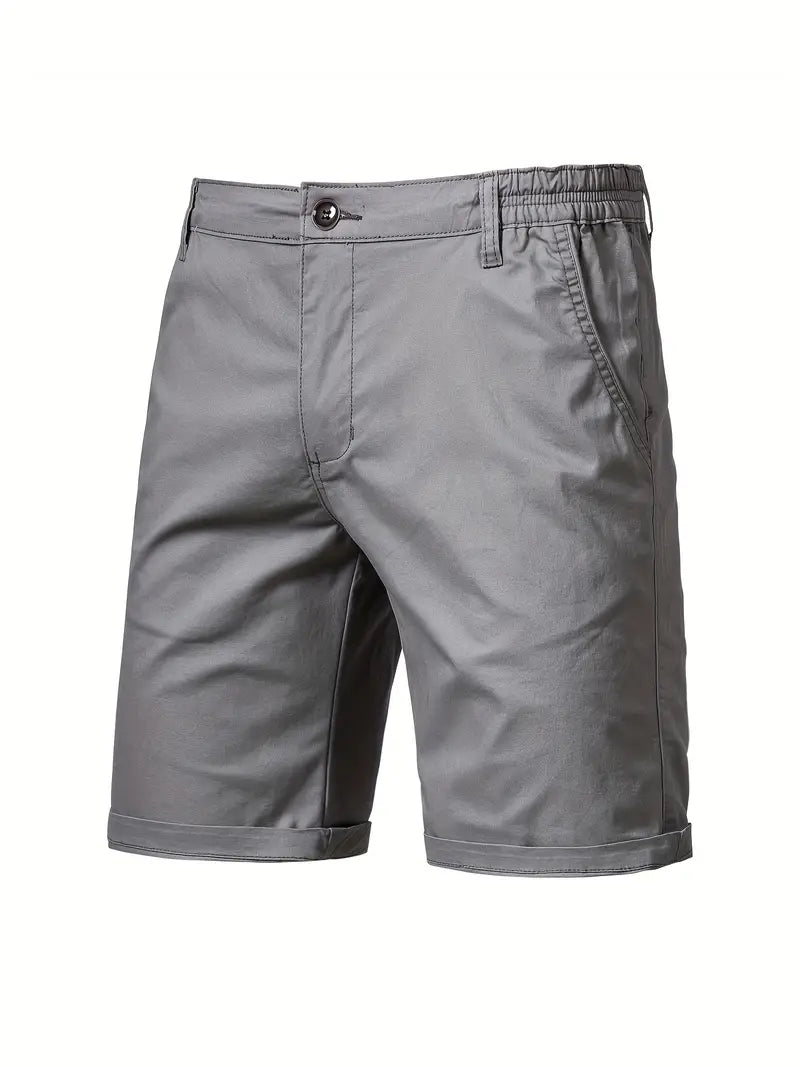 Carl | Lätt Bomullsshorts med Fickor