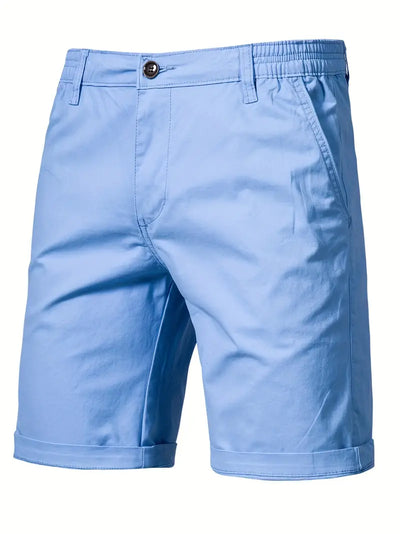 Carl | Lätt Bomullsshorts med Fickor