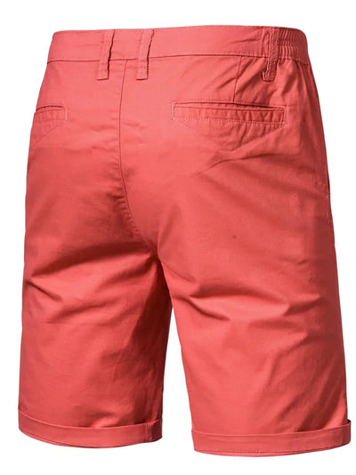 Carl | Lätt Bomullsshorts med Fickor