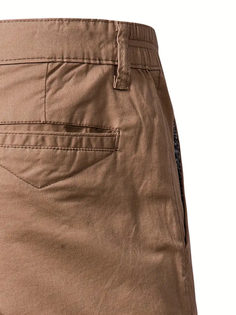 Carl | Lätt Bomullsshorts med Fickor