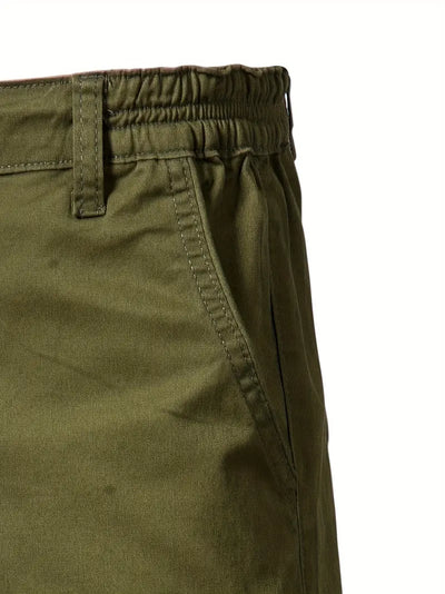 Carl | Lätt Bomullsshorts med Fickor
