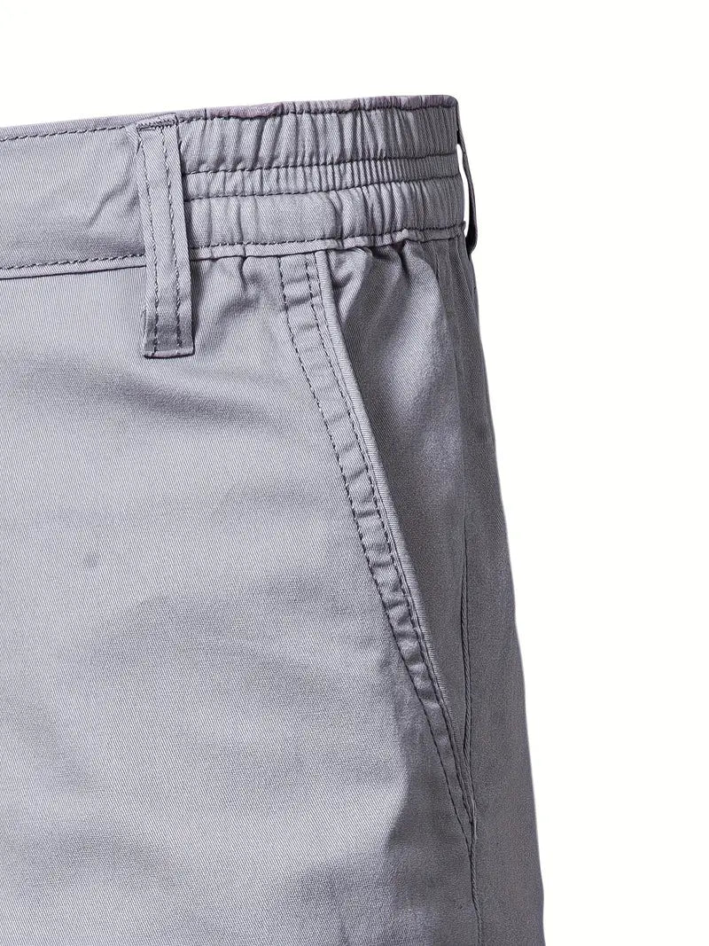 Carl | Lätt Bomullsshorts med Fickor
