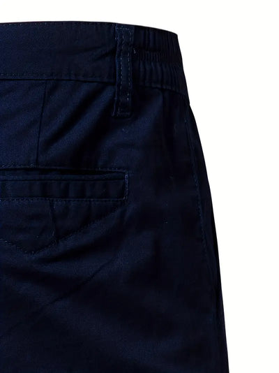 Carl | Lätt Bomullsshorts med Fickor