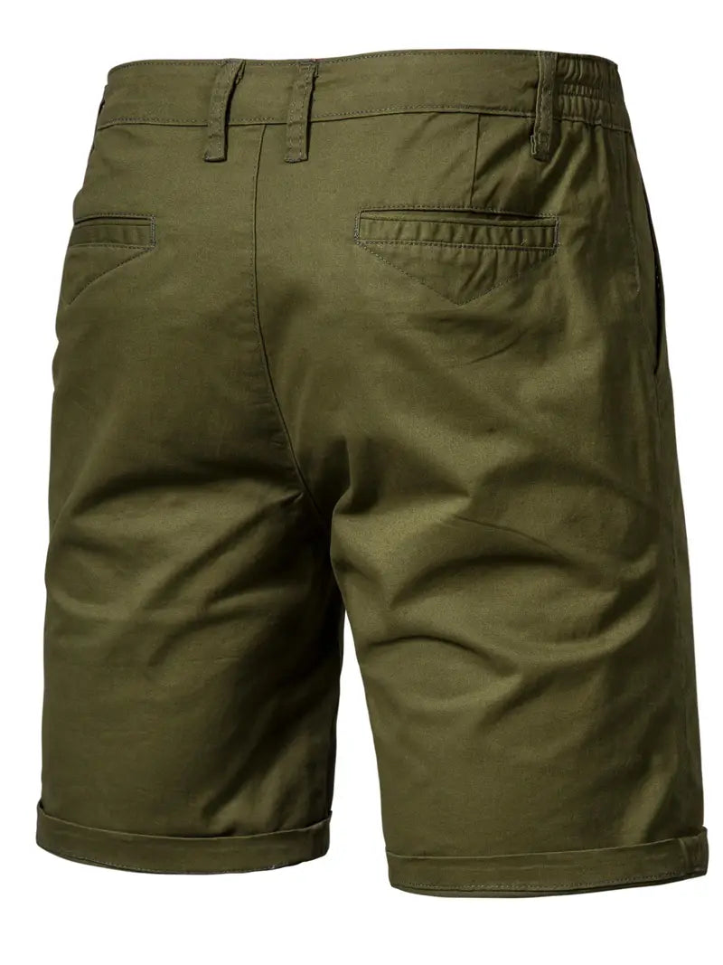 Carl | Lätt Bomullsshorts med Fickor