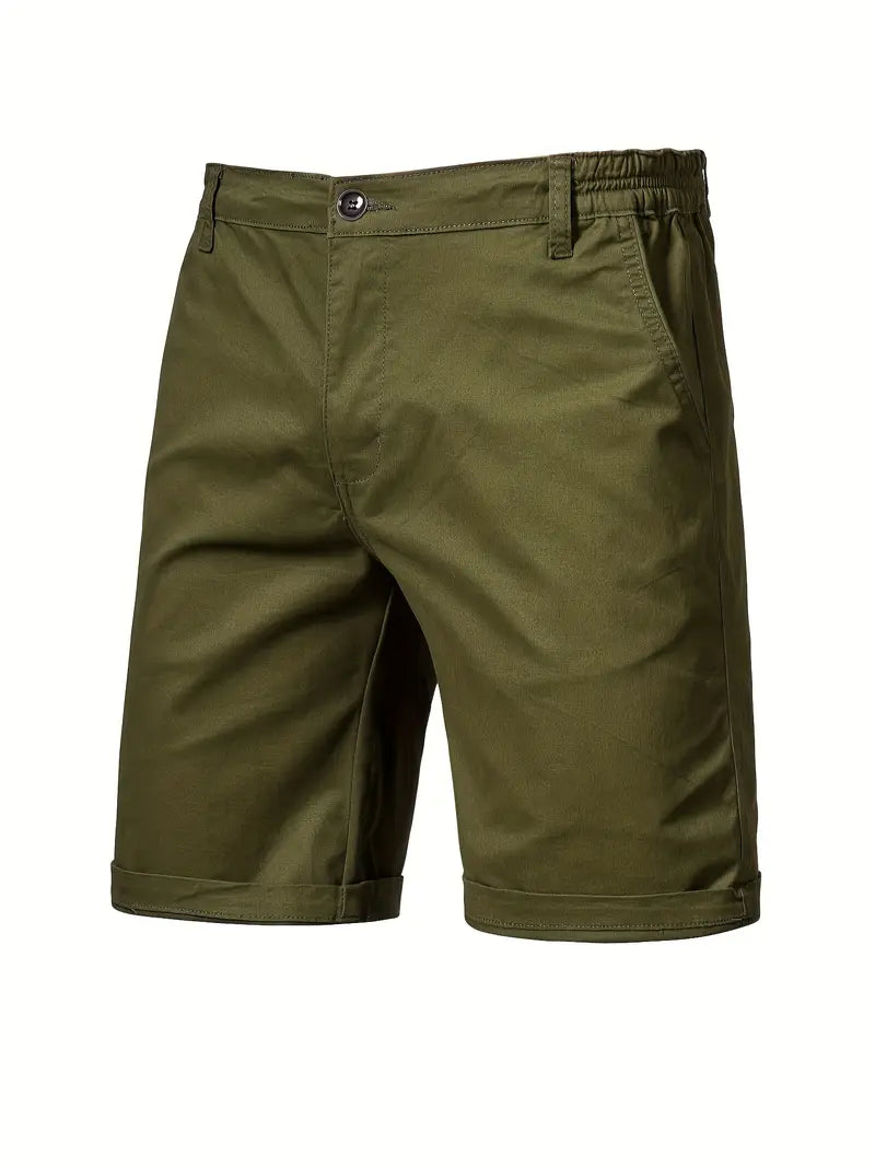 Carl | Lätt Bomullsshorts med Fickor