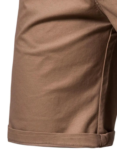 Carl | Lätt Bomullsshorts med Fickor
