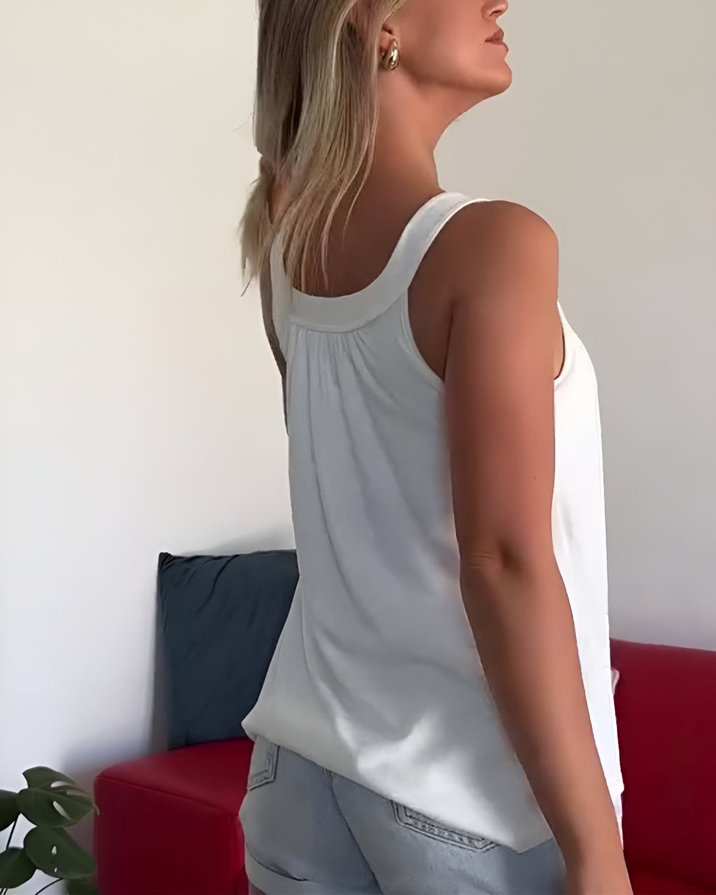 Amanda | Löst sittande topp för frihet & självförtroende