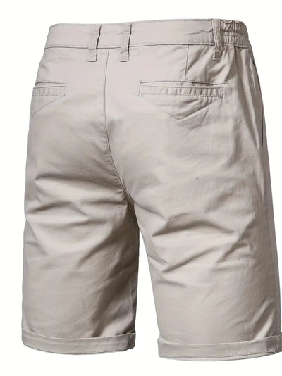 Carl | Lätt Bomullsshorts med Fickor
