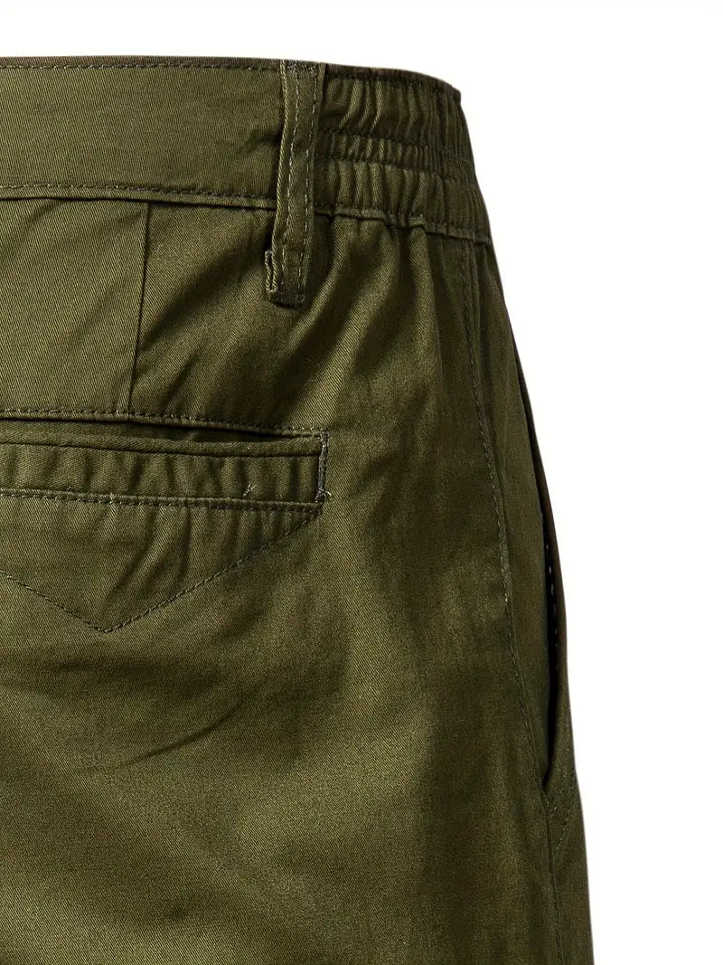 Carl | Lätt Bomullsshorts med Fickor