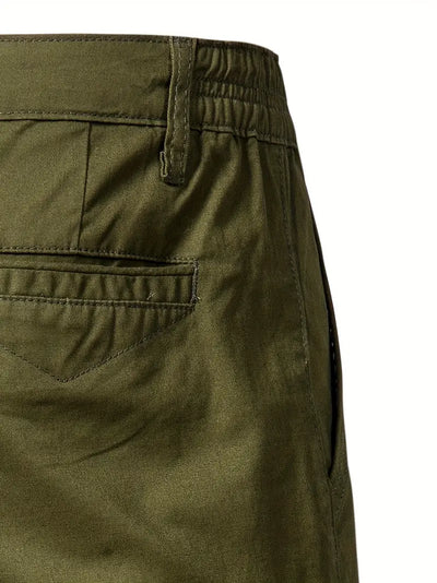 Carl | Lätt Bomullsshorts med Fickor