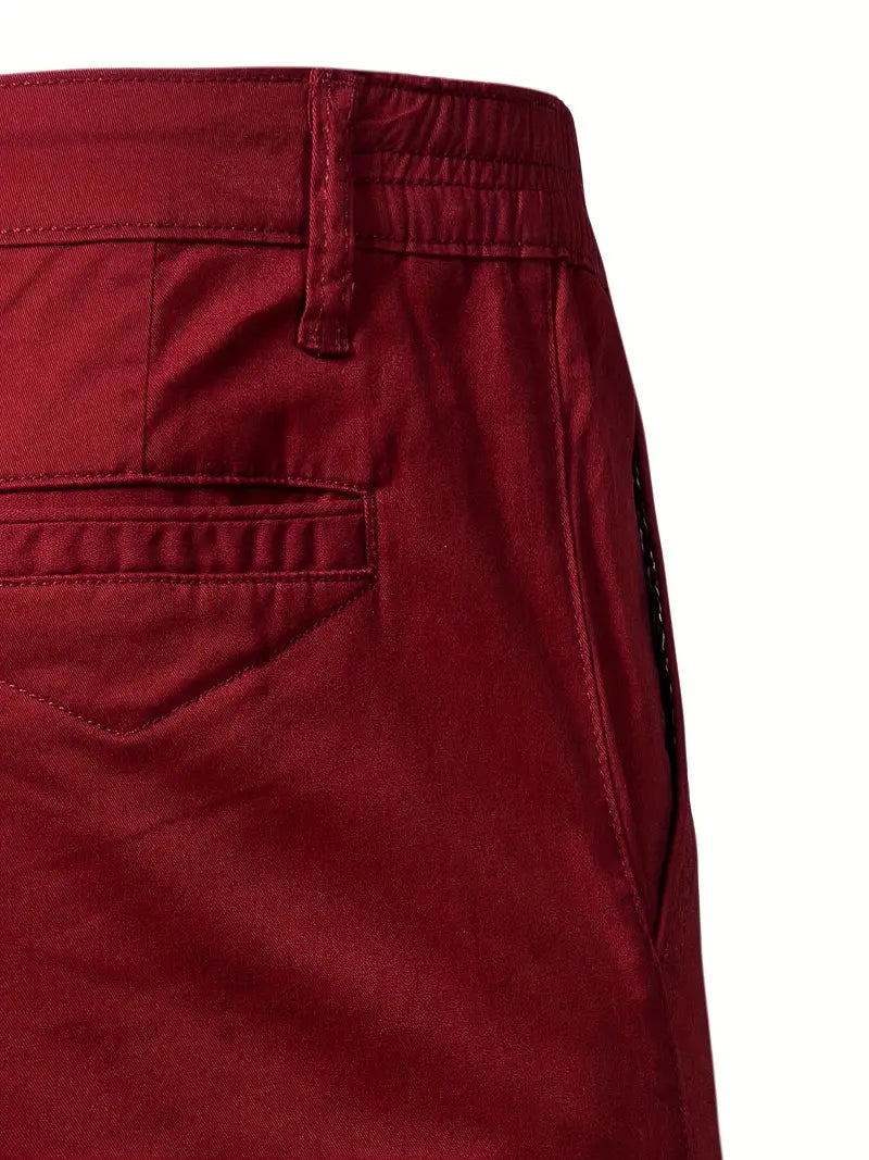 Carl | Lätt Bomullsshorts med Fickor
