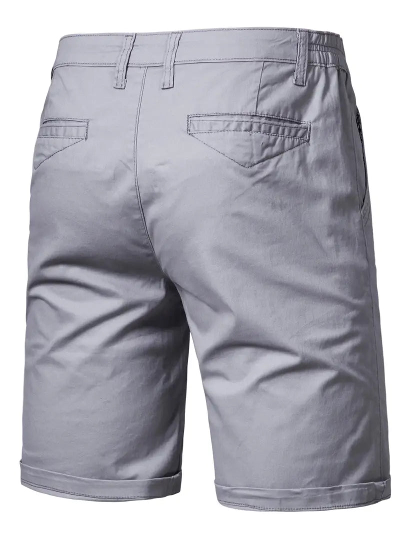 Carl | Lätt Bomullsshorts med Fickor